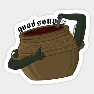 Pot Goblin Good Soup Elden Ring Sticker